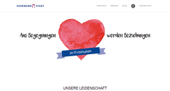 Desktop Screenshot of herrmann-event.de
